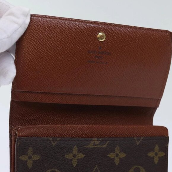 LOUIS VUITTON Monogram Porte Monnaie Billets Tresor Wallet M61730 LV Auth th4891 - Picture 7 of 16